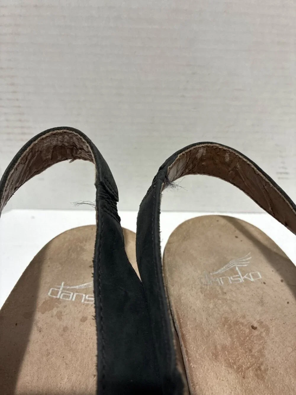Dansko Maureen Shoes Women Mary Jane Slingback Mule Black Leather size 11 - Picture 7 of 7